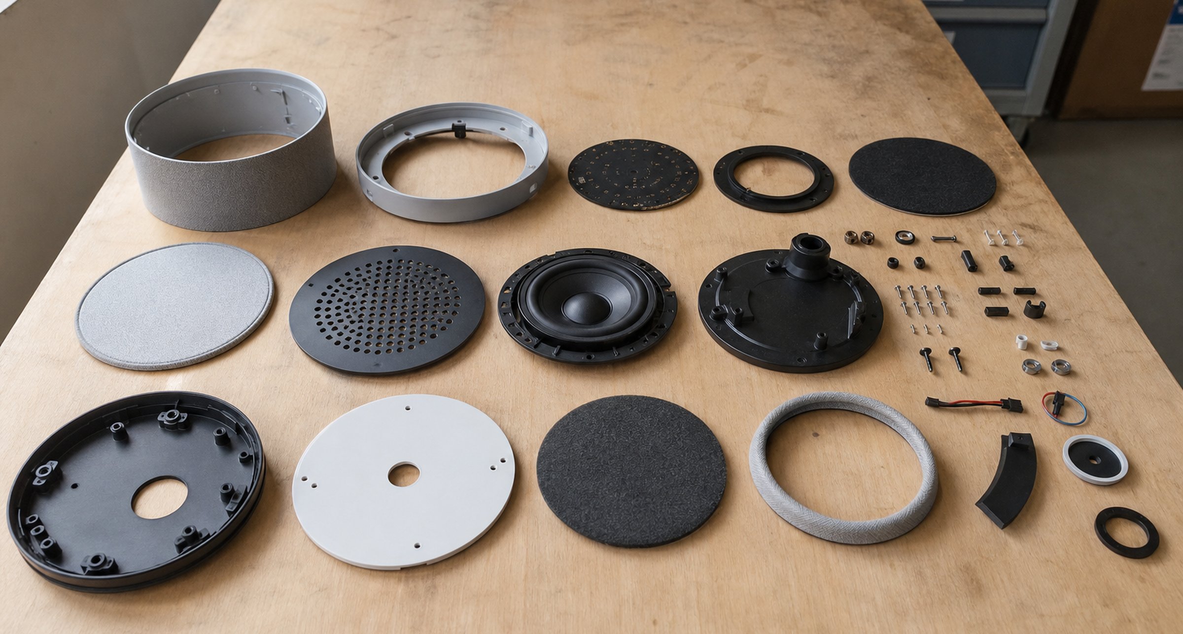 Modular product parts for circular subscription design