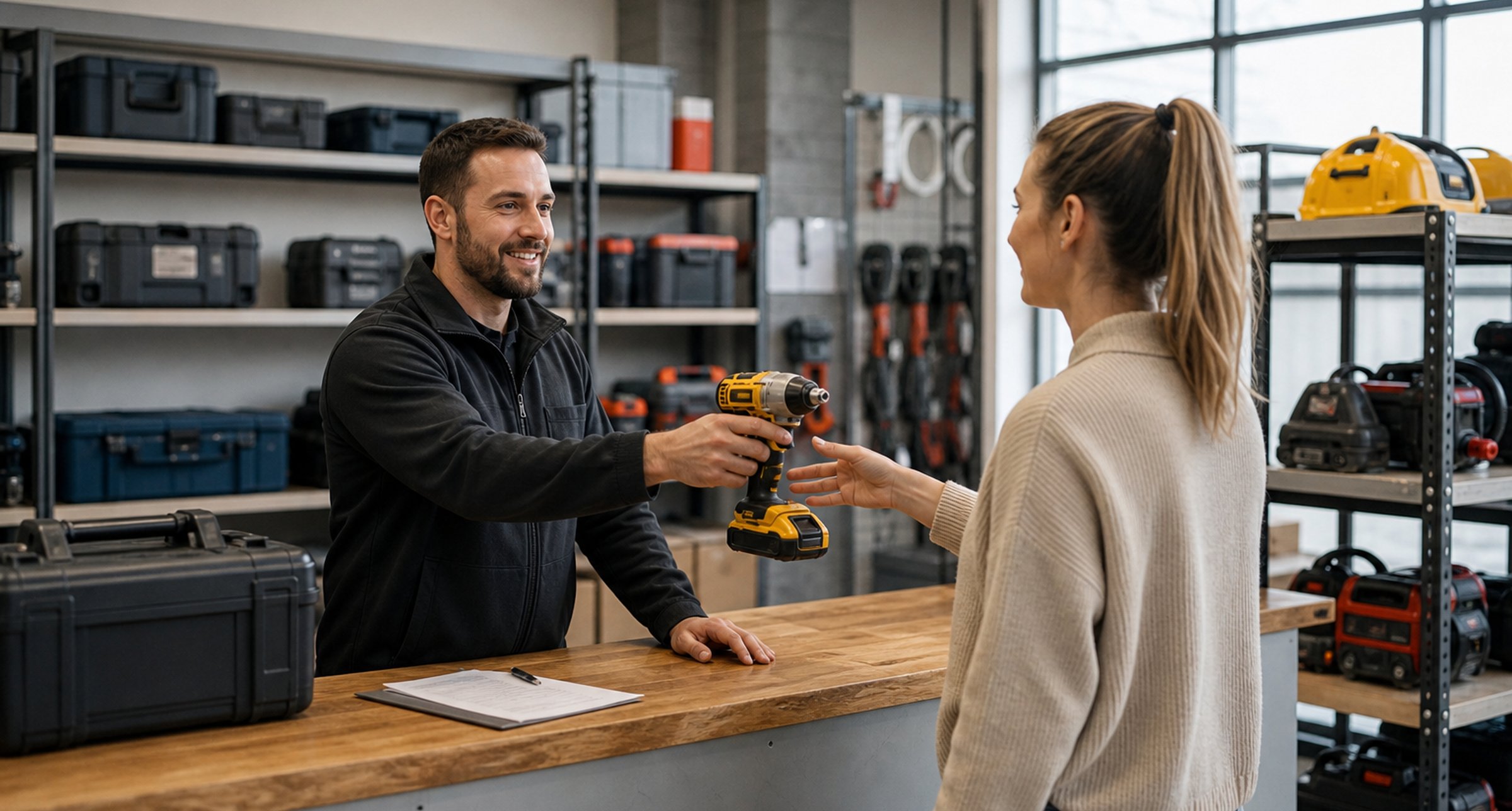 Shared tools and rental gear illustrating product-as-a-service benefits