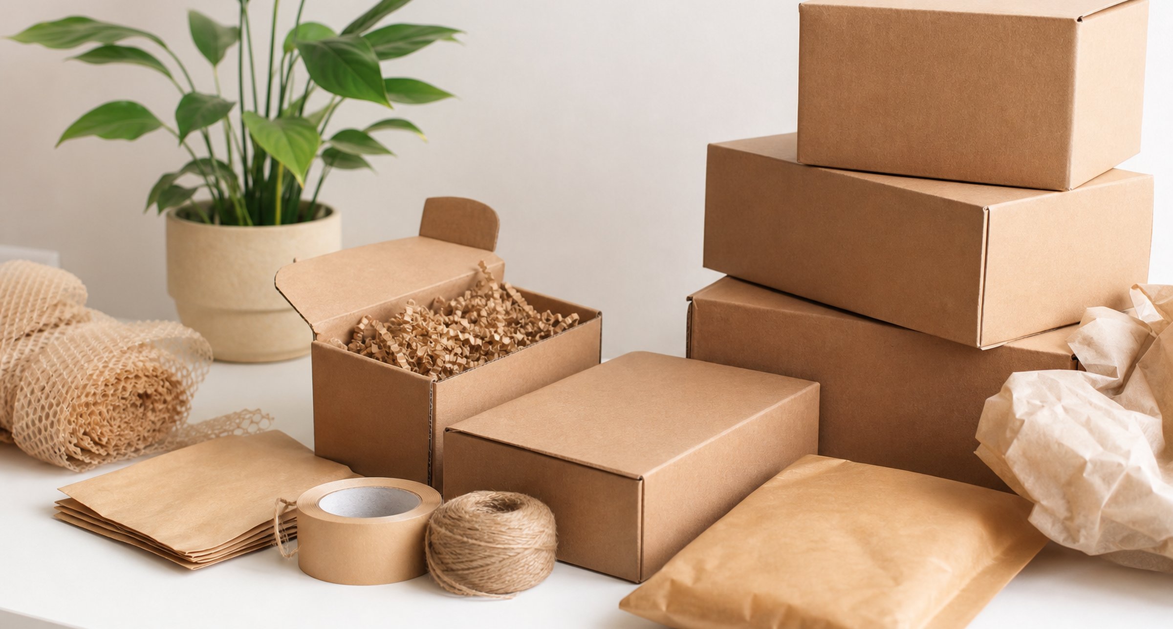 Circular packaging materials for ecommerce subscriptions