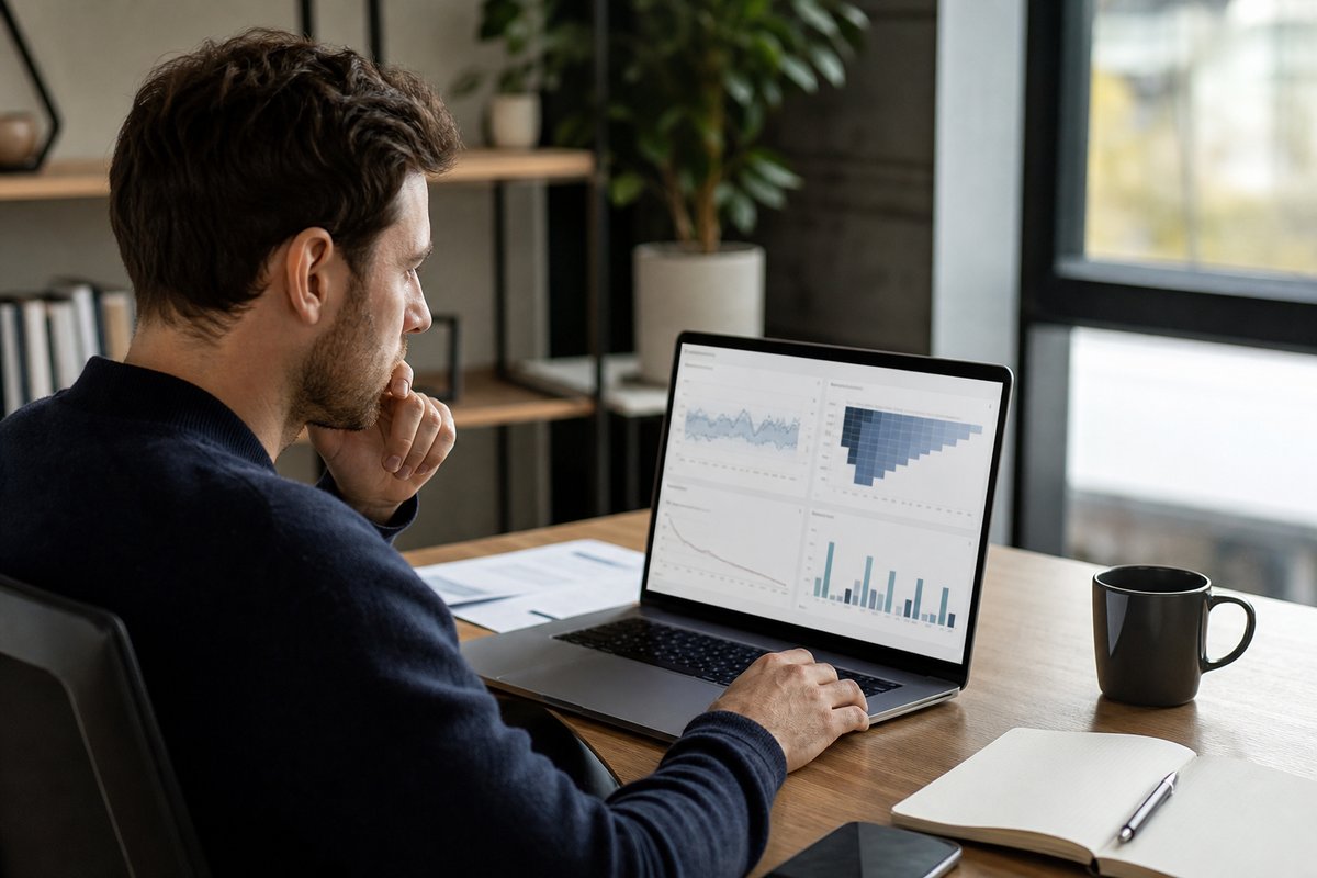 Laptop suggesting ways to reduce subscriber churn