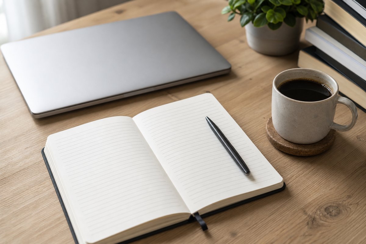 Desk setup for Shopify order notes and subscription operations