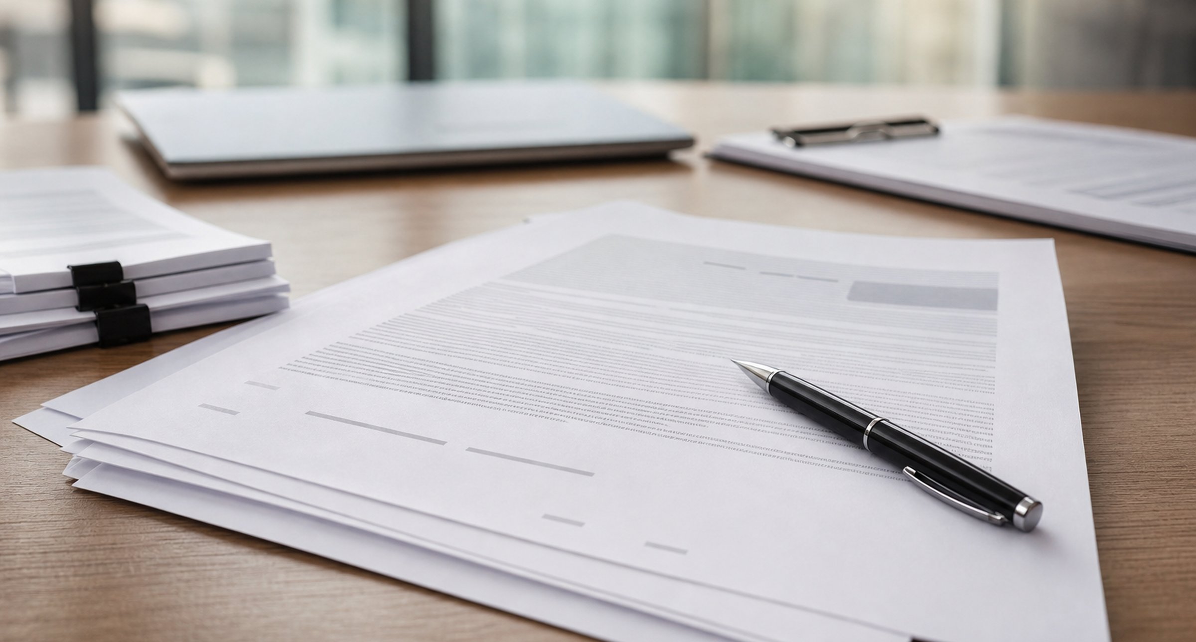 Contract documents for subscription finance and operations